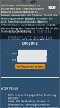 Mobile Screenshot of parken-flughafen-leipzig.de